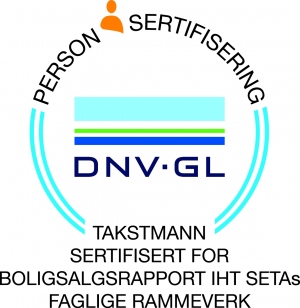 Nåmo Takst sine takstmenn er sertifisert for boligsalgsrapport iht setas faglige rammeverk